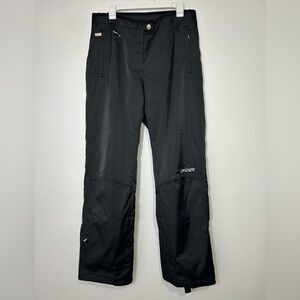 Spyder Womens Size 14 Black Thinsulate Insulation Snow Pants